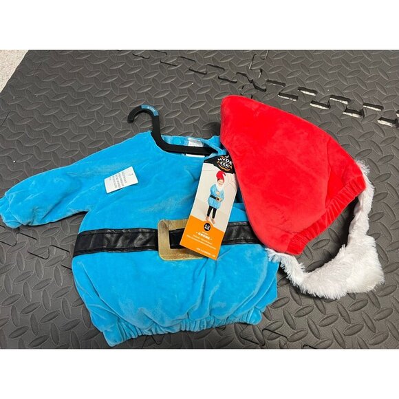 Gnome‎ Halloween Costume 0 - 6 Months Santa Helper NWT Baby infant Unisex - Picture 1 of 9